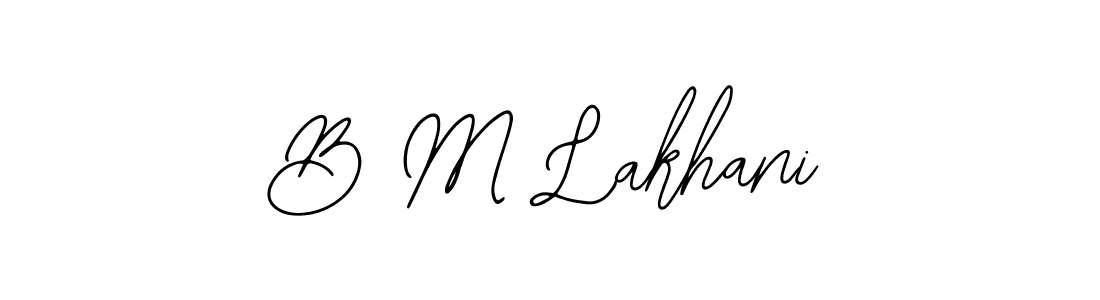 Best and Professional Signature Style for B M Lakhani. Bearetta-2O07w Best Signature Style Collection. B M Lakhani signature style 12 images and pictures png