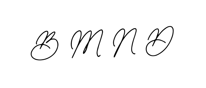 Make a beautiful signature design for name B M N D. Use this online signature maker to create a handwritten signature for free. B M N D signature style 12 images and pictures png
