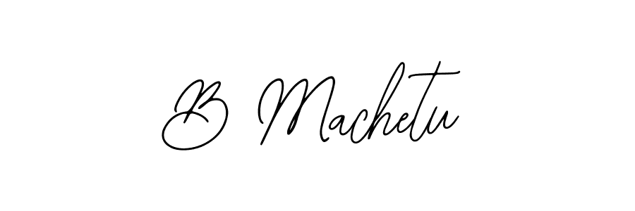 B Machetu stylish signature style. Best Handwritten Sign (Bearetta-2O07w) for my name. Handwritten Signature Collection Ideas for my name B Machetu. B Machetu signature style 12 images and pictures png