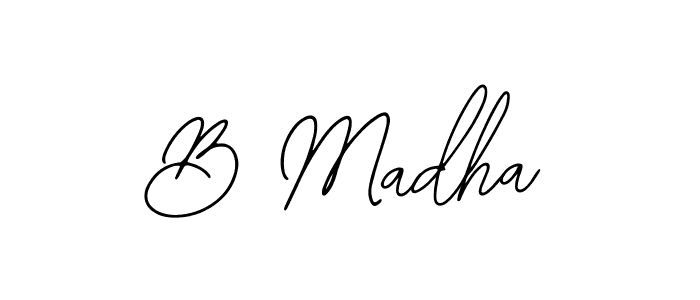 Also You can easily find your signature by using the search form. We will create B Madha name handwritten signature images for you free of cost using Bearetta-2O07w sign style. B Madha signature style 12 images and pictures png