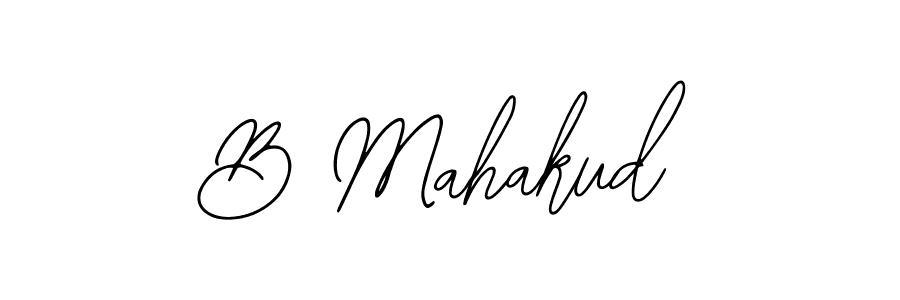 Also we have B Mahakud name is the best signature style. Create professional handwritten signature collection using Bearetta-2O07w autograph style. B Mahakud signature style 12 images and pictures png