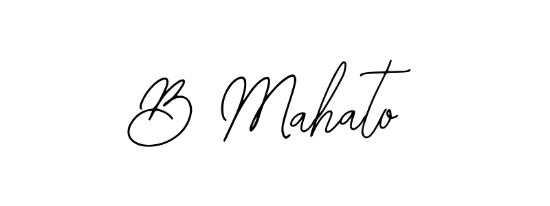 B Mahato stylish signature style. Best Handwritten Sign (Bearetta-2O07w) for my name. Handwritten Signature Collection Ideas for my name B Mahato. B Mahato signature style 12 images and pictures png