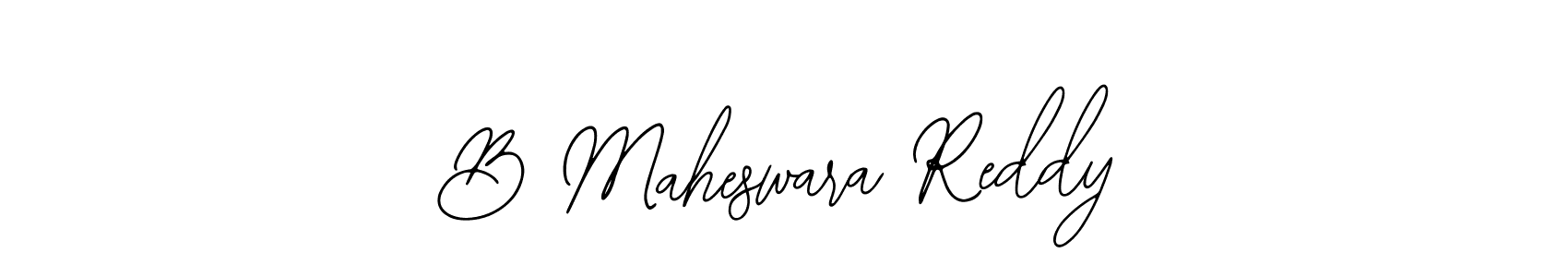 How to make B Maheswara Reddy signature? Bearetta-2O07w is a professional autograph style. Create handwritten signature for B Maheswara Reddy name. B Maheswara Reddy signature style 12 images and pictures png