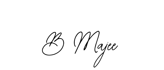The best way (Bearetta-2O07w) to make a short signature is to pick only two or three words in your name. The name B Majee include a total of six letters. For converting this name. B Majee signature style 12 images and pictures png