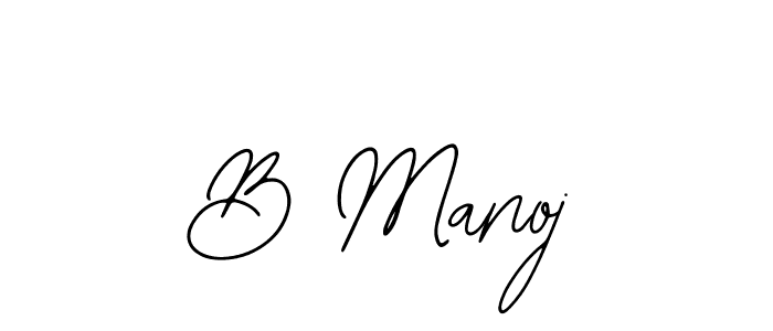 Best and Professional Signature Style for B Manoj. Bearetta-2O07w Best Signature Style Collection. B Manoj signature style 12 images and pictures png