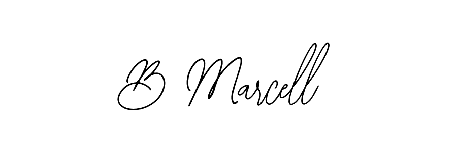 How to make B Marcell signature? Bearetta-2O07w is a professional autograph style. Create handwritten signature for B Marcell name. B Marcell signature style 12 images and pictures png