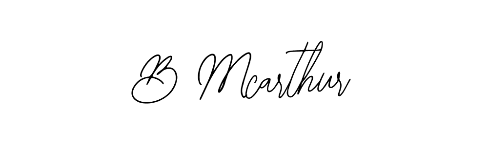Make a beautiful signature design for name B Mcarthur. Use this online signature maker to create a handwritten signature for free. B Mcarthur signature style 12 images and pictures png