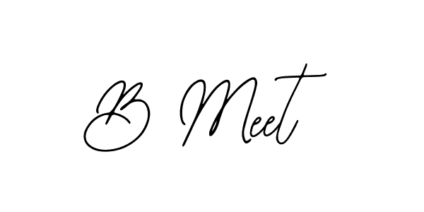 Bearetta-2O07w is a professional signature style that is perfect for those who want to add a touch of class to their signature. It is also a great choice for those who want to make their signature more unique. Get B Meet name to fancy signature for free. B Meet signature style 12 images and pictures png