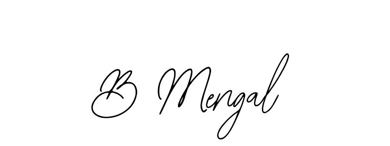 Similarly Bearetta-2O07w is the best handwritten signature design. Signature creator online .You can use it as an online autograph creator for name B Mengal. B Mengal signature style 12 images and pictures png