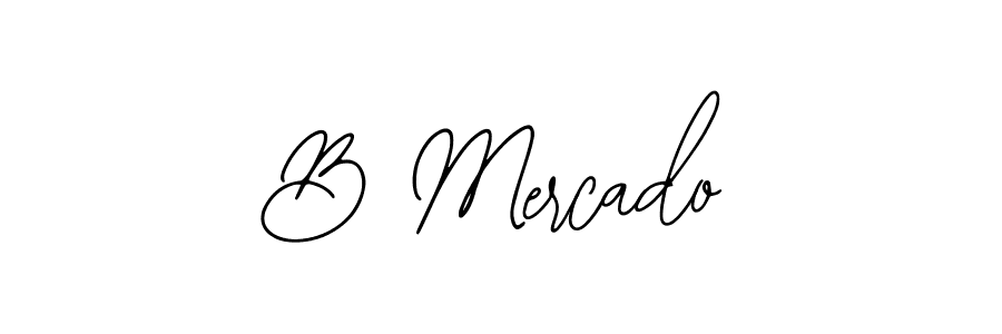 Make a beautiful signature design for name B Mercado. Use this online signature maker to create a handwritten signature for free. B Mercado signature style 12 images and pictures png