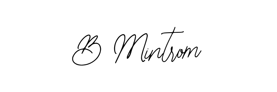 See photos of B Mintrom official signature by Spectra . Check more albums & portfolios. Read reviews & check more about Bearetta-2O07w font. B Mintrom signature style 12 images and pictures png