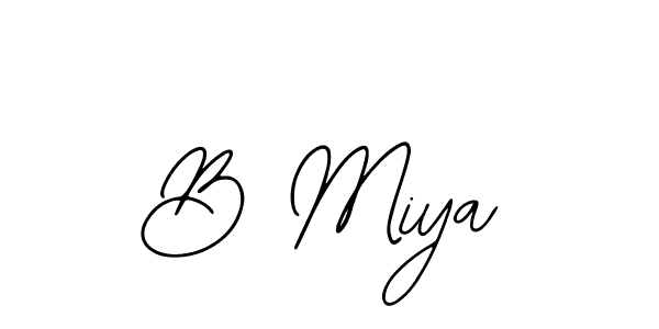 Also You can easily find your signature by using the search form. We will create B Miya name handwritten signature images for you free of cost using Bearetta-2O07w sign style. B Miya signature style 12 images and pictures png