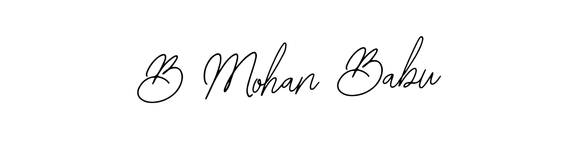 B Mohan Babu stylish signature style. Best Handwritten Sign (Bearetta-2O07w) for my name. Handwritten Signature Collection Ideas for my name B Mohan Babu. B Mohan Babu signature style 12 images and pictures png