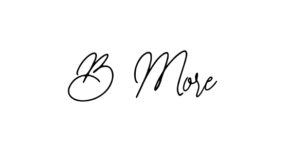 if you are searching for the best signature style for your name B More. so please give up your signature search. here we have designed multiple signature styles  using Bearetta-2O07w. B More signature style 12 images and pictures png