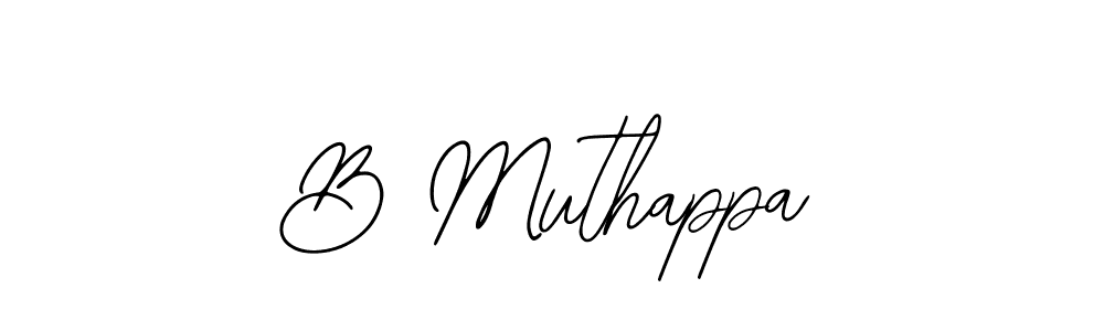 Similarly Bearetta-2O07w is the best handwritten signature design. Signature creator online .You can use it as an online autograph creator for name B Muthappa. B Muthappa signature style 12 images and pictures png