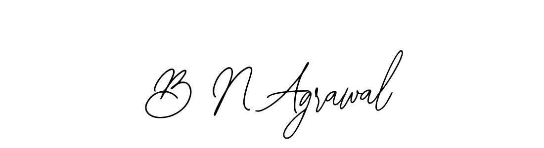 B N Agrawal stylish signature style. Best Handwritten Sign (Bearetta-2O07w) for my name. Handwritten Signature Collection Ideas for my name B N Agrawal. B N Agrawal signature style 12 images and pictures png