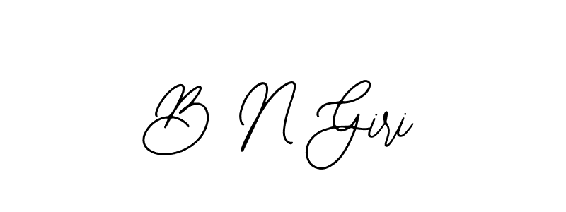 Similarly Bearetta-2O07w is the best handwritten signature design. Signature creator online .You can use it as an online autograph creator for name B N Giri. B N Giri signature style 12 images and pictures png