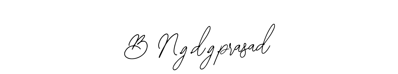 How to Draw B N.g.d.g.prasad signature style? Bearetta-2O07w is a latest design signature styles for name B N.g.d.g.prasad. B N.g.d.g.prasad signature style 12 images and pictures png
