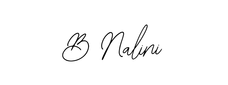 How to Draw B Nalini signature style? Bearetta-2O07w is a latest design signature styles for name B Nalini. B Nalini signature style 12 images and pictures png