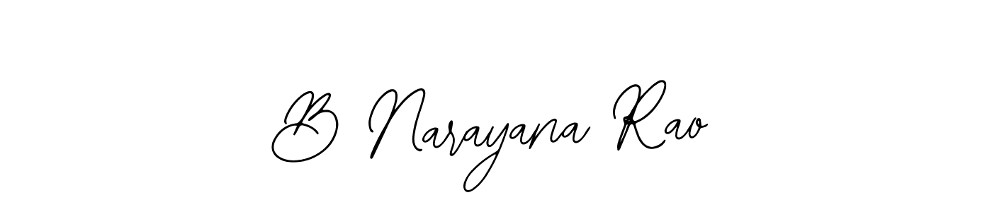 Make a beautiful signature design for name B Narayana Rao. Use this online signature maker to create a handwritten signature for free. B Narayana Rao signature style 12 images and pictures png