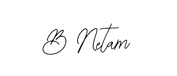 Best and Professional Signature Style for B Netam. Bearetta-2O07w Best Signature Style Collection. B Netam signature style 12 images and pictures png