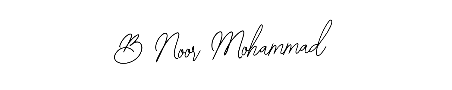 Similarly Bearetta-2O07w is the best handwritten signature design. Signature creator online .You can use it as an online autograph creator for name B Noor Mohammad. B Noor Mohammad signature style 12 images and pictures png