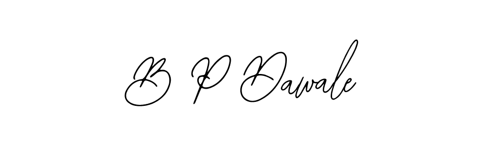 Also You can easily find your signature by using the search form. We will create B P Dawale name handwritten signature images for you free of cost using Bearetta-2O07w sign style. B P Dawale signature style 12 images and pictures png