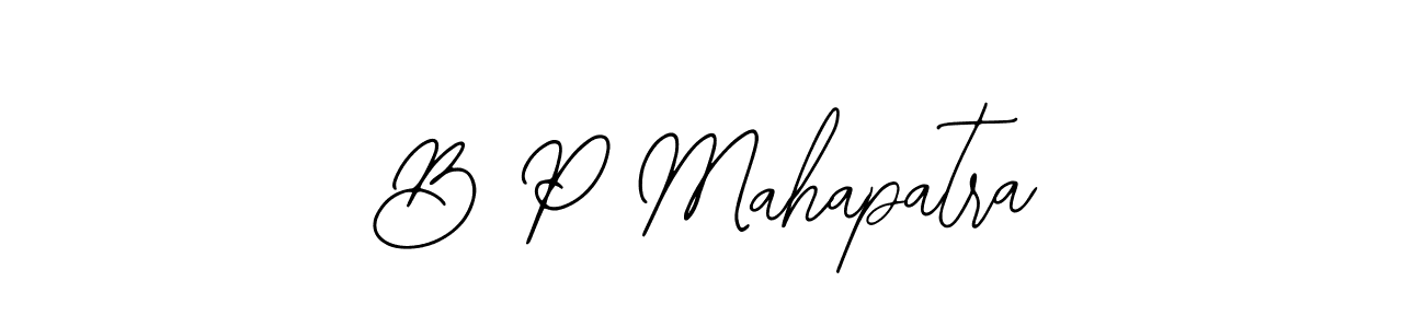 How to make B P Mahapatra signature? Bearetta-2O07w is a professional autograph style. Create handwritten signature for B P Mahapatra name. B P Mahapatra signature style 12 images and pictures png