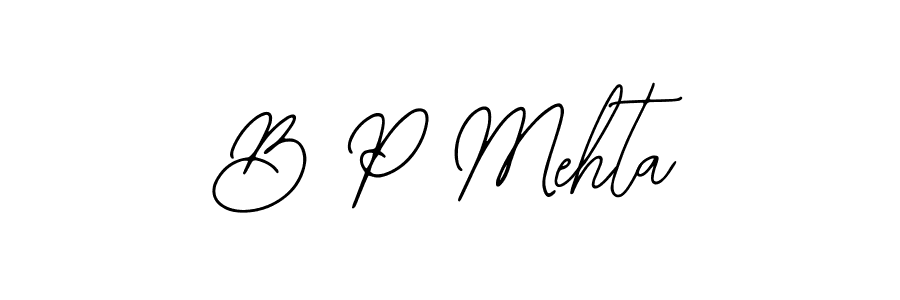 Bearetta-2O07w is a professional signature style that is perfect for those who want to add a touch of class to their signature. It is also a great choice for those who want to make their signature more unique. Get B P Mehta name to fancy signature for free. B P Mehta signature style 12 images and pictures png