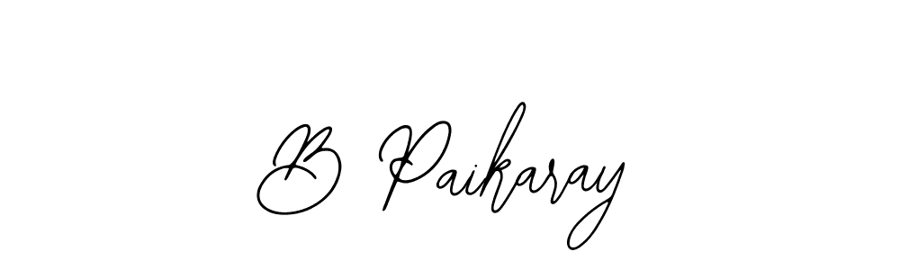 This is the best signature style for the B Paikaray name. Also you like these signature font (Bearetta-2O07w). Mix name signature. B Paikaray signature style 12 images and pictures png