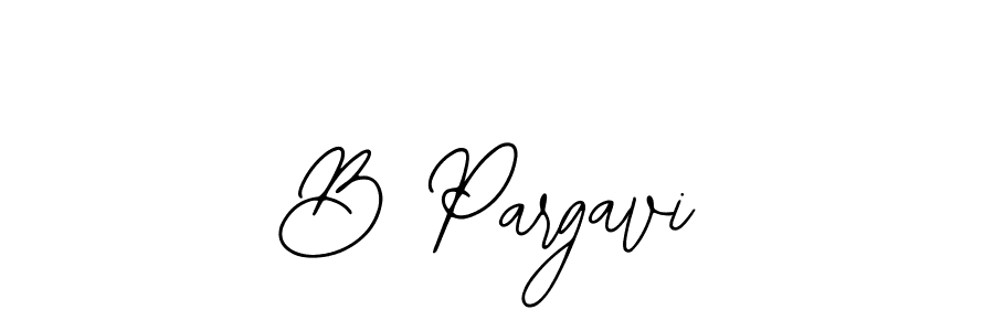 Create a beautiful signature design for name B Pargavi. With this signature (Bearetta-2O07w) fonts, you can make a handwritten signature for free. B Pargavi signature style 12 images and pictures png