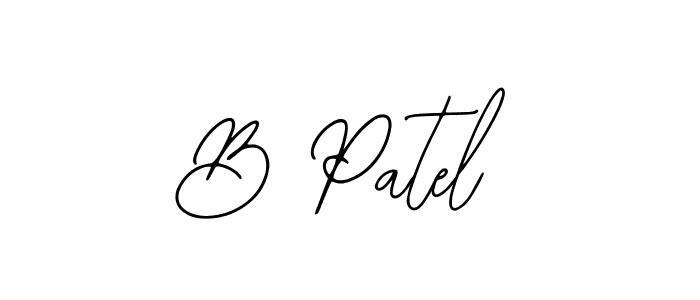 Also You can easily find your signature by using the search form. We will create B Patel name handwritten signature images for you free of cost using Bearetta-2O07w sign style. B Patel signature style 12 images and pictures png