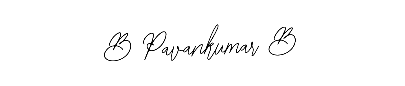 How to make B Pavankumar B signature? Bearetta-2O07w is a professional autograph style. Create handwritten signature for B Pavankumar B name. B Pavankumar B signature style 12 images and pictures png