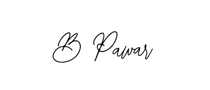 Also we have B Pawar name is the best signature style. Create professional handwritten signature collection using Bearetta-2O07w autograph style. B Pawar signature style 12 images and pictures png