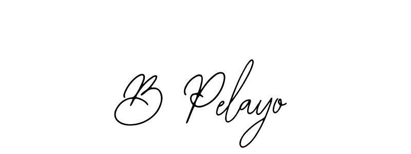 The best way (Bearetta-2O07w) to make a short signature is to pick only two or three words in your name. The name B Pelayo include a total of six letters. For converting this name. B Pelayo signature style 12 images and pictures png