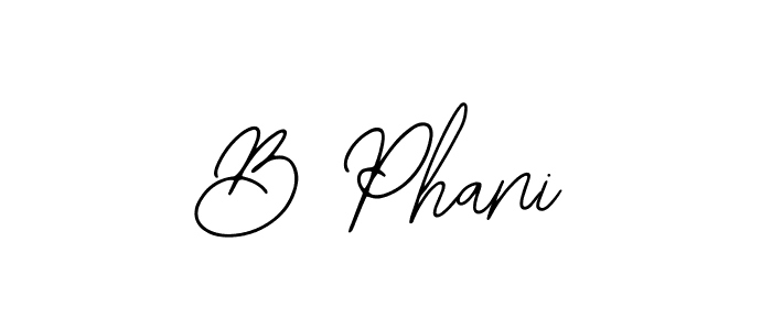 Make a short B Phani signature style. Manage your documents anywhere anytime using Bearetta-2O07w. Create and add eSignatures, submit forms, share and send files easily. B Phani signature style 12 images and pictures png