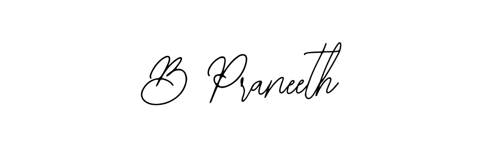 Also You can easily find your signature by using the search form. We will create B Praneeth name handwritten signature images for you free of cost using Bearetta-2O07w sign style. B Praneeth signature style 12 images and pictures png