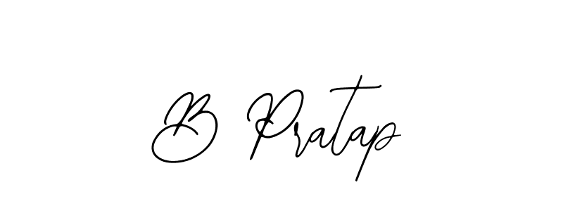 Make a beautiful signature design for name B Pratap. With this signature (Bearetta-2O07w) style, you can create a handwritten signature for free. B Pratap signature style 12 images and pictures png