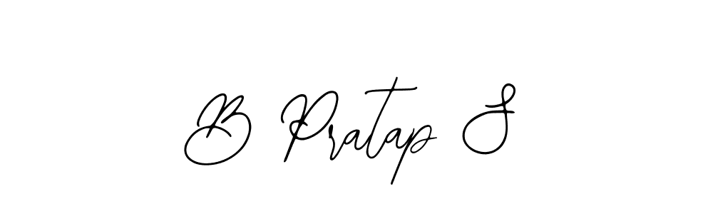 It looks lik you need a new signature style for name B Pratap S. Design unique handwritten (Bearetta-2O07w) signature with our free signature maker in just a few clicks. B Pratap S signature style 12 images and pictures png