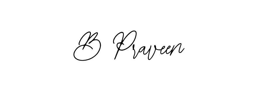 Make a beautiful signature design for name B Praveen. Use this online signature maker to create a handwritten signature for free. B Praveen signature style 12 images and pictures png