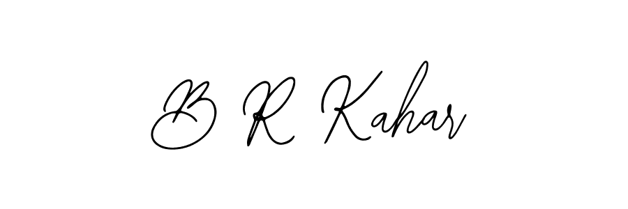 B R Kahar stylish signature style. Best Handwritten Sign (Bearetta-2O07w) for my name. Handwritten Signature Collection Ideas for my name B R Kahar. B R Kahar signature style 12 images and pictures png