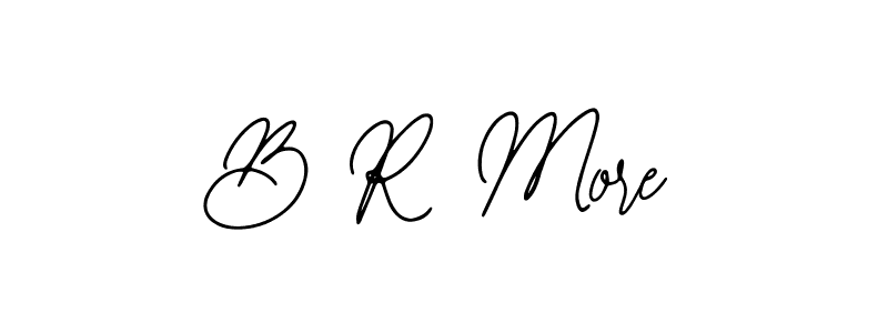 Similarly Bearetta-2O07w is the best handwritten signature design. Signature creator online .You can use it as an online autograph creator for name B R More. B R More signature style 12 images and pictures png