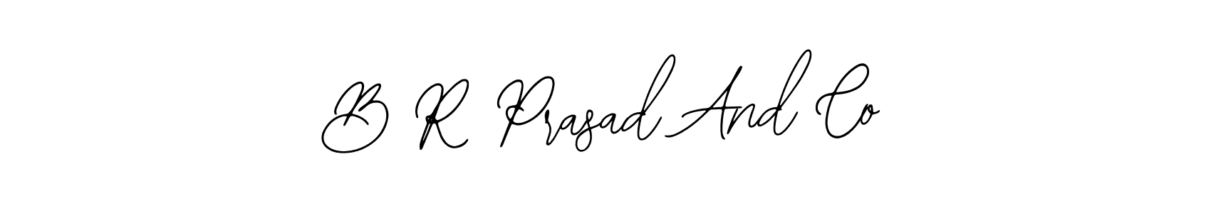 if you are searching for the best signature style for your name B R Prasad And Co. so please give up your signature search. here we have designed multiple signature styles  using Bearetta-2O07w. B R Prasad And Co signature style 12 images and pictures png