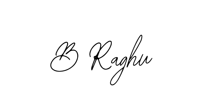 Design your own signature with our free online signature maker. With this signature software, you can create a handwritten (Bearetta-2O07w) signature for name B Raghu. B Raghu signature style 12 images and pictures png