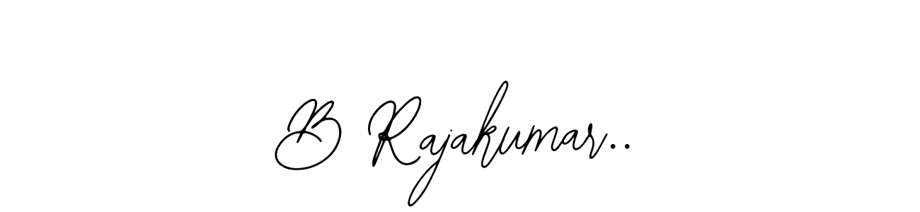 Also You can easily find your signature by using the search form. We will create B Rajakumar.. name handwritten signature images for you free of cost using Bearetta-2O07w sign style. B Rajakumar.. signature style 12 images and pictures png