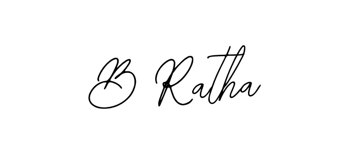Create a beautiful signature design for name B Ratha. With this signature (Bearetta-2O07w) fonts, you can make a handwritten signature for free. B Ratha signature style 12 images and pictures png