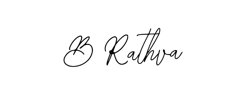 The best way (Bearetta-2O07w) to make a short signature is to pick only two or three words in your name. The name B Rathva include a total of six letters. For converting this name. B Rathva signature style 12 images and pictures png