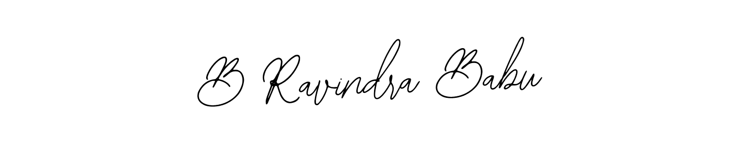 Use a signature maker to create a handwritten signature online. With this signature software, you can design (Bearetta-2O07w) your own signature for name B Ravindra Babu. B Ravindra Babu signature style 12 images and pictures png