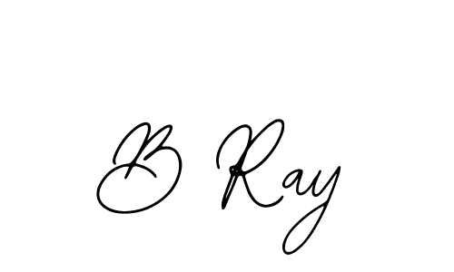 You should practise on your own different ways (Bearetta-2O07w) to write your name (B Ray) in signature. don't let someone else do it for you. B Ray signature style 12 images and pictures png