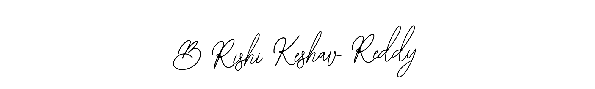 How to make B Rishi Keshav Reddy signature? Bearetta-2O07w is a professional autograph style. Create handwritten signature for B Rishi Keshav Reddy name. B Rishi Keshav Reddy signature style 12 images and pictures png